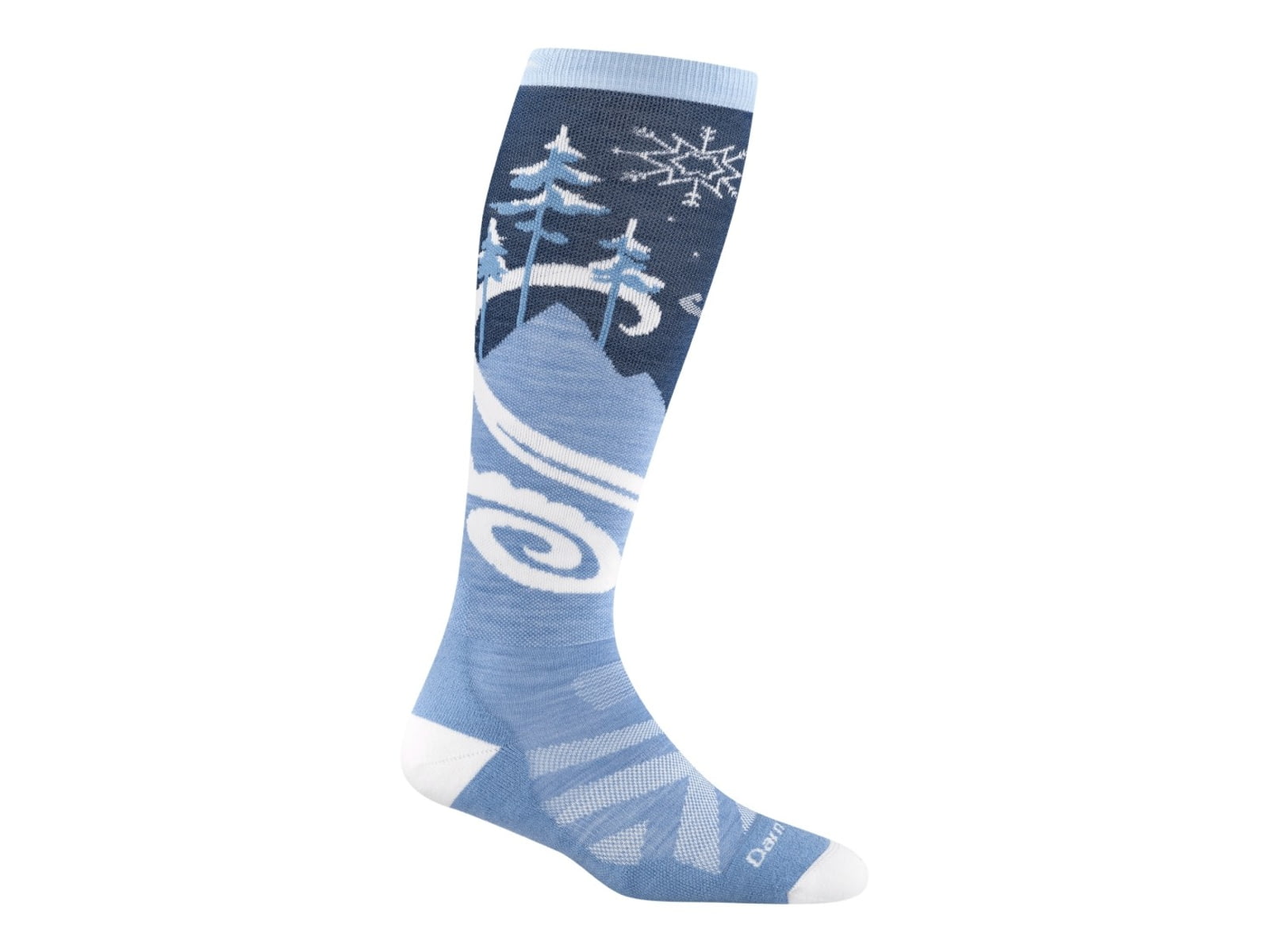Darn Tough Swirlwind OTC Lightweight with Cushion Socks - Women's Midnight Large