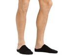 Darn Tough Topless Solid No Show Hidden Lightweight Sock - Mens Black Medium