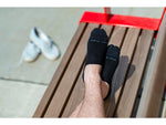 Darn Tough Topless Solid No Show Hidden Lightweight Sock - Mens Black Medium