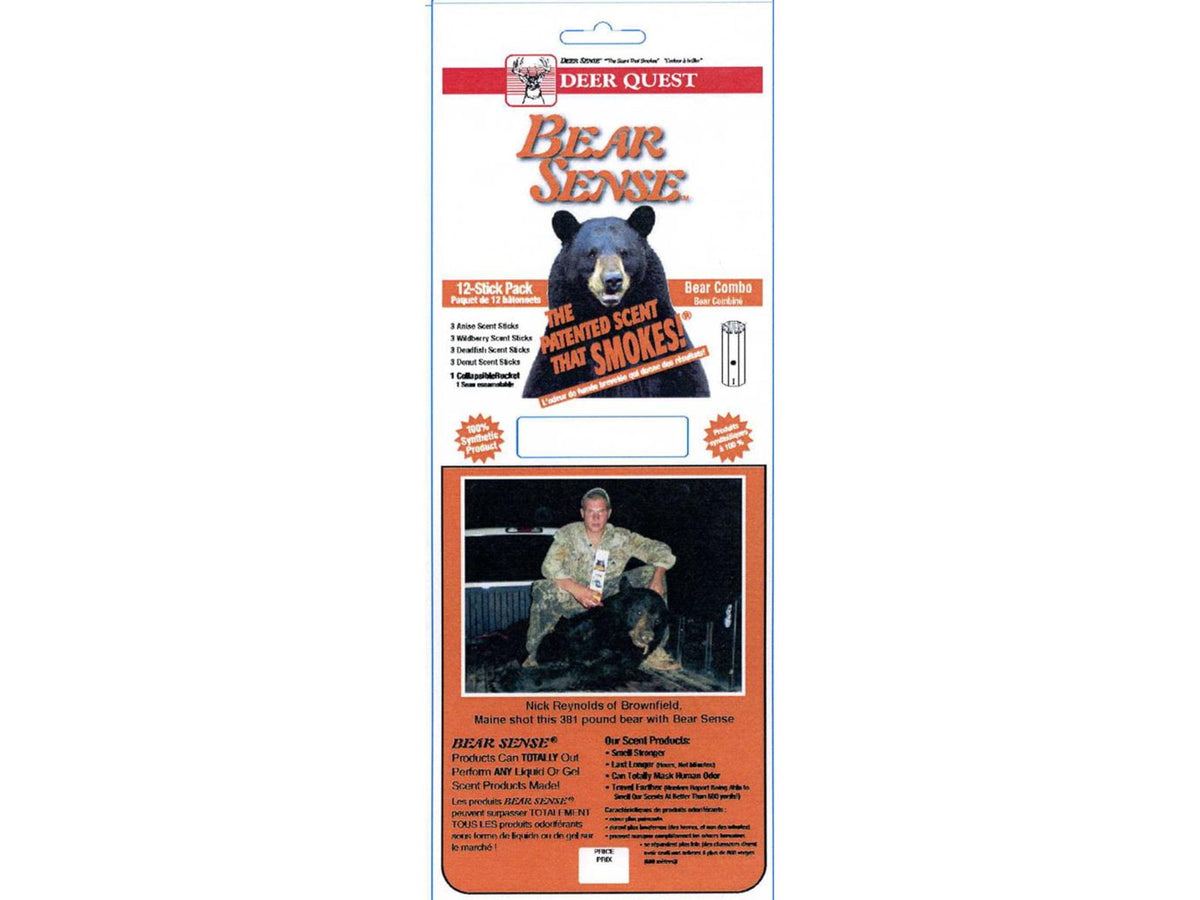 Deer Quest Bear Sense Combo w/Bucket 12 pk. 27