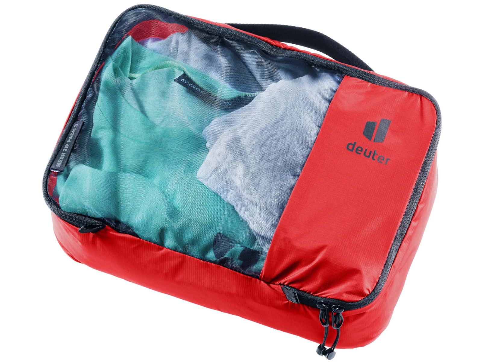 Deuter 3 Mesh Zip Pack Cherry