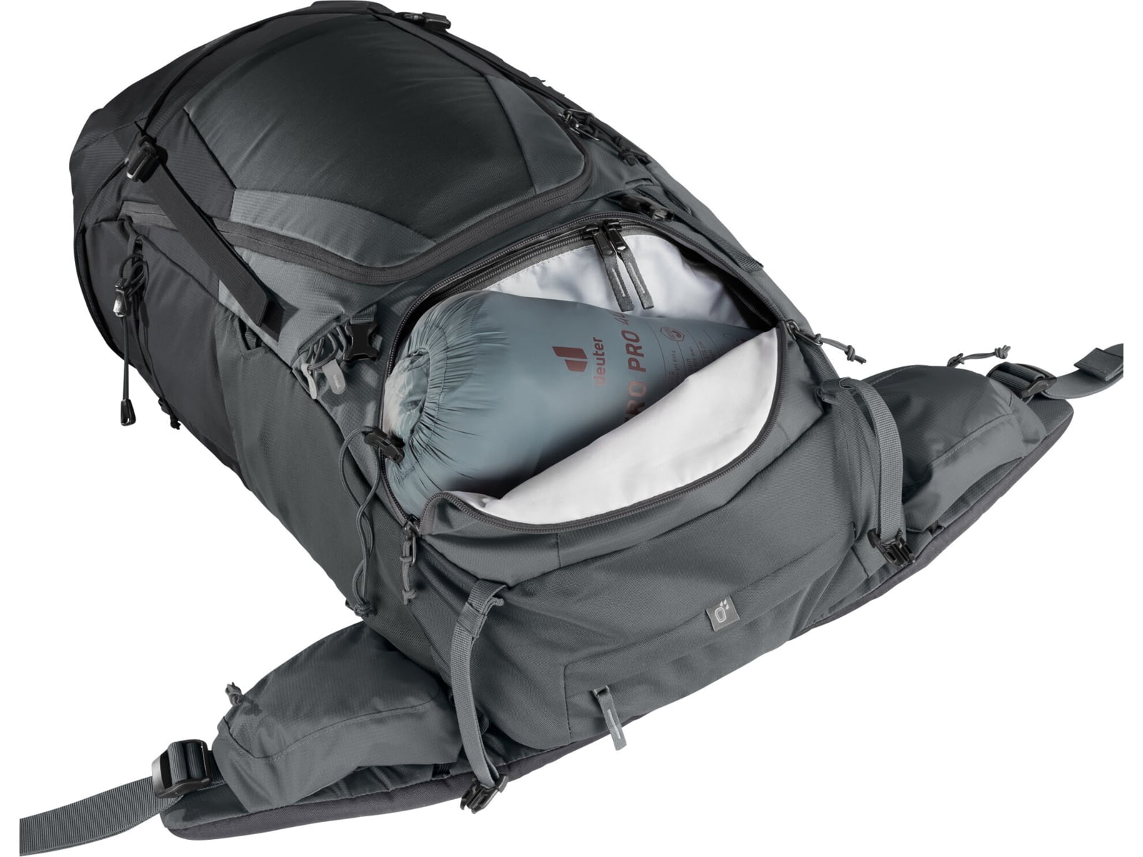 Deuter Futura Air Trek 55 + 10 SL Pack - Women's Black-Graphite
