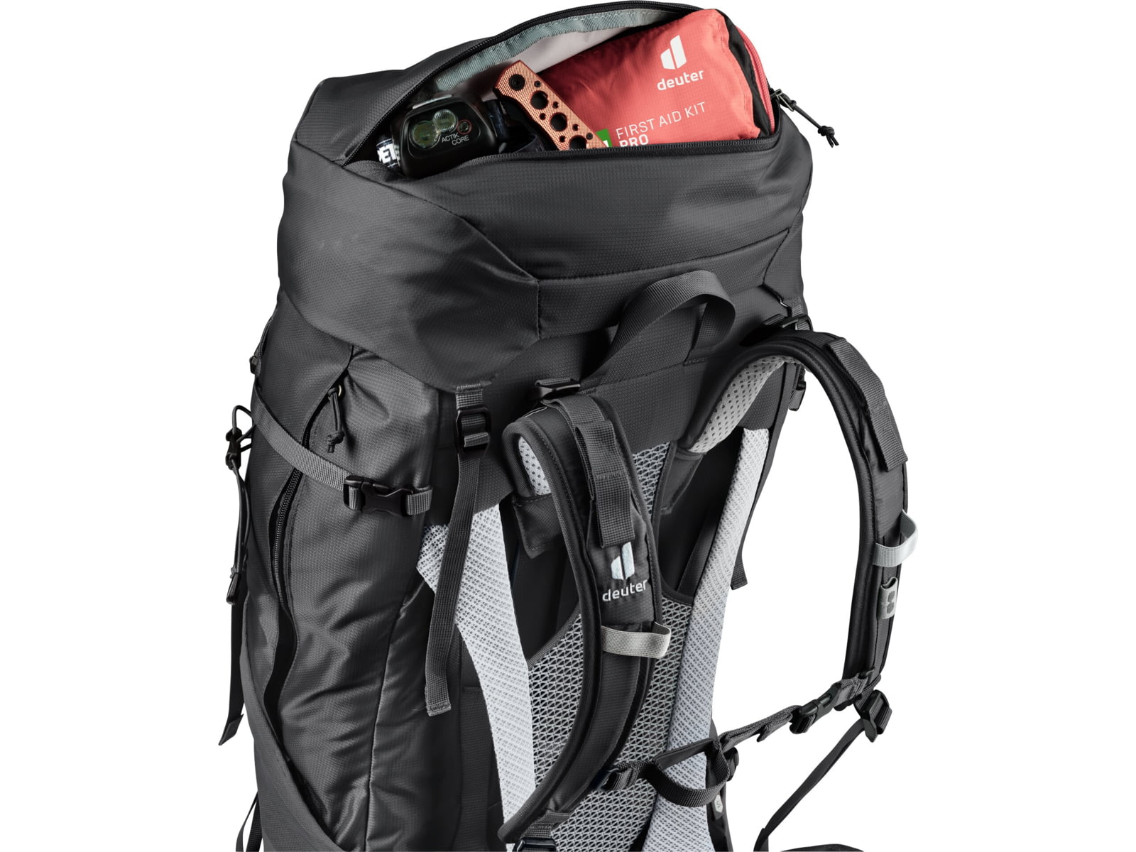Deuter Futura Air Trek 55 + 10 SL Pack - Women's Black-Graphite