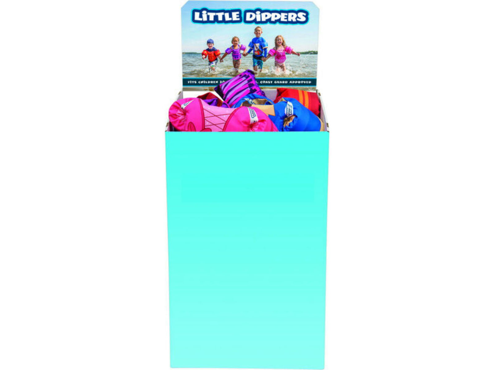 Full Throttle Little Dippers Vests Bin 24 Pieces Multi 10449090000118B