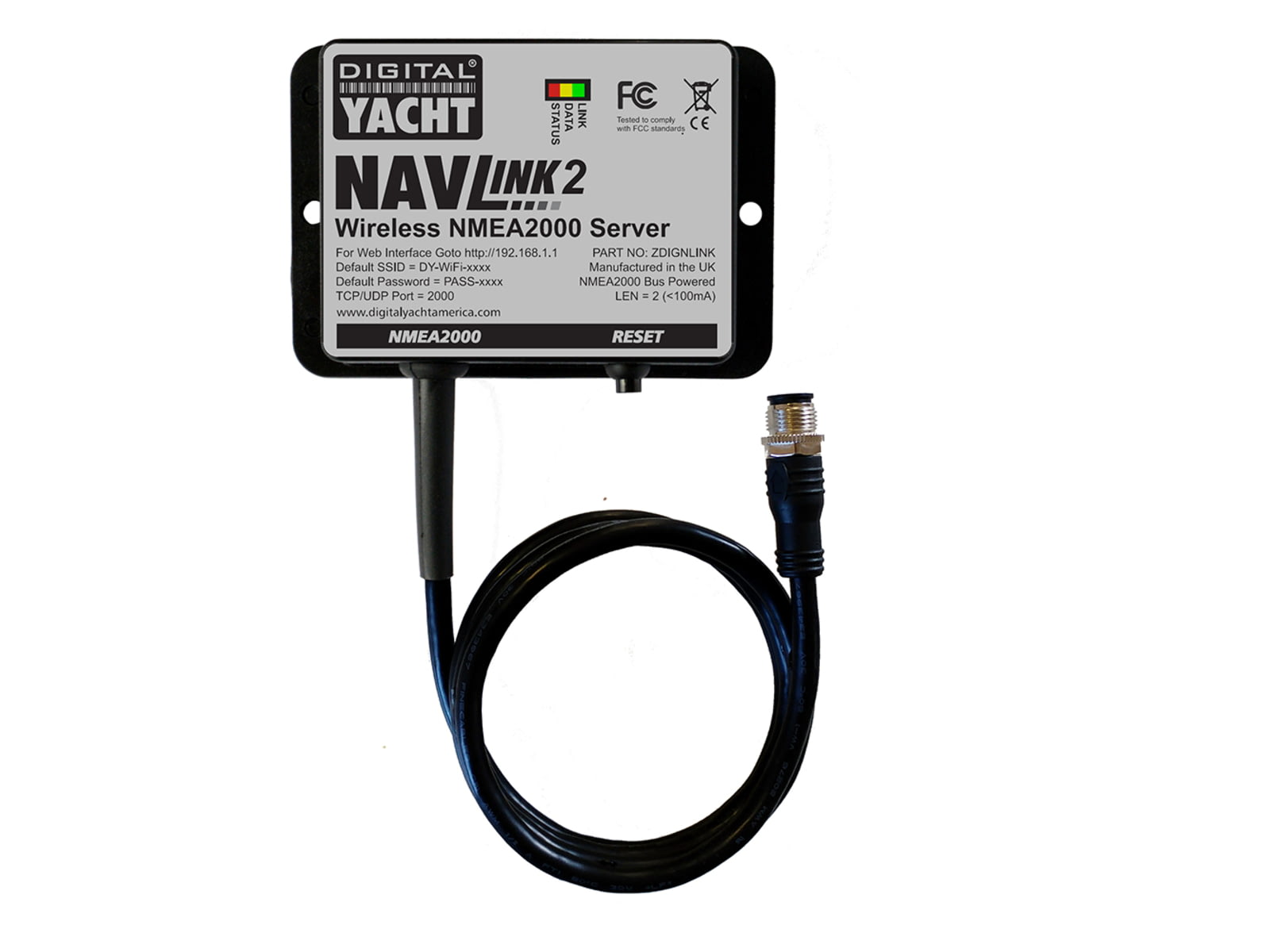Digital Yacht 2 NMEA to WiFi Gateway NavLink ZDIGNLINK