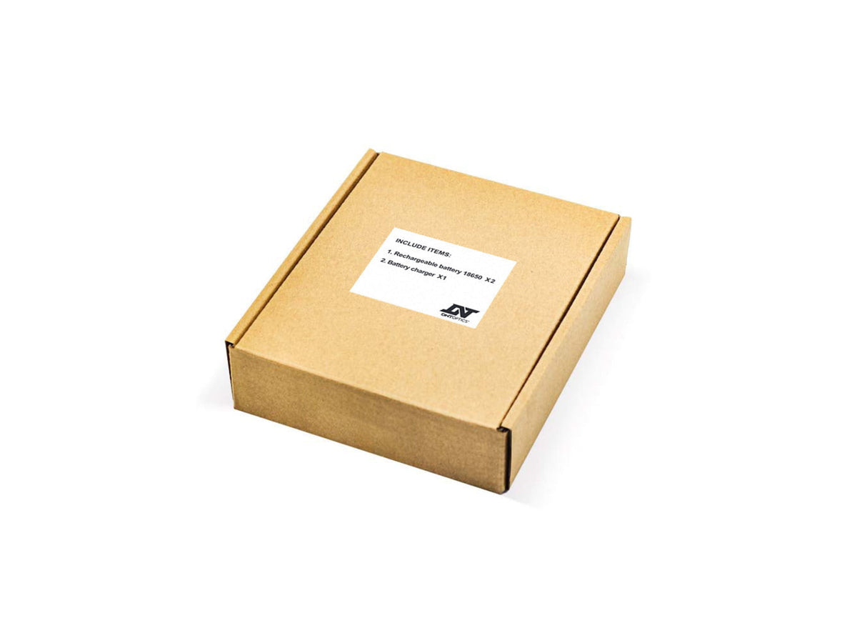 DNT Optics 18650 Flat Top Batteries w/ Charger 2