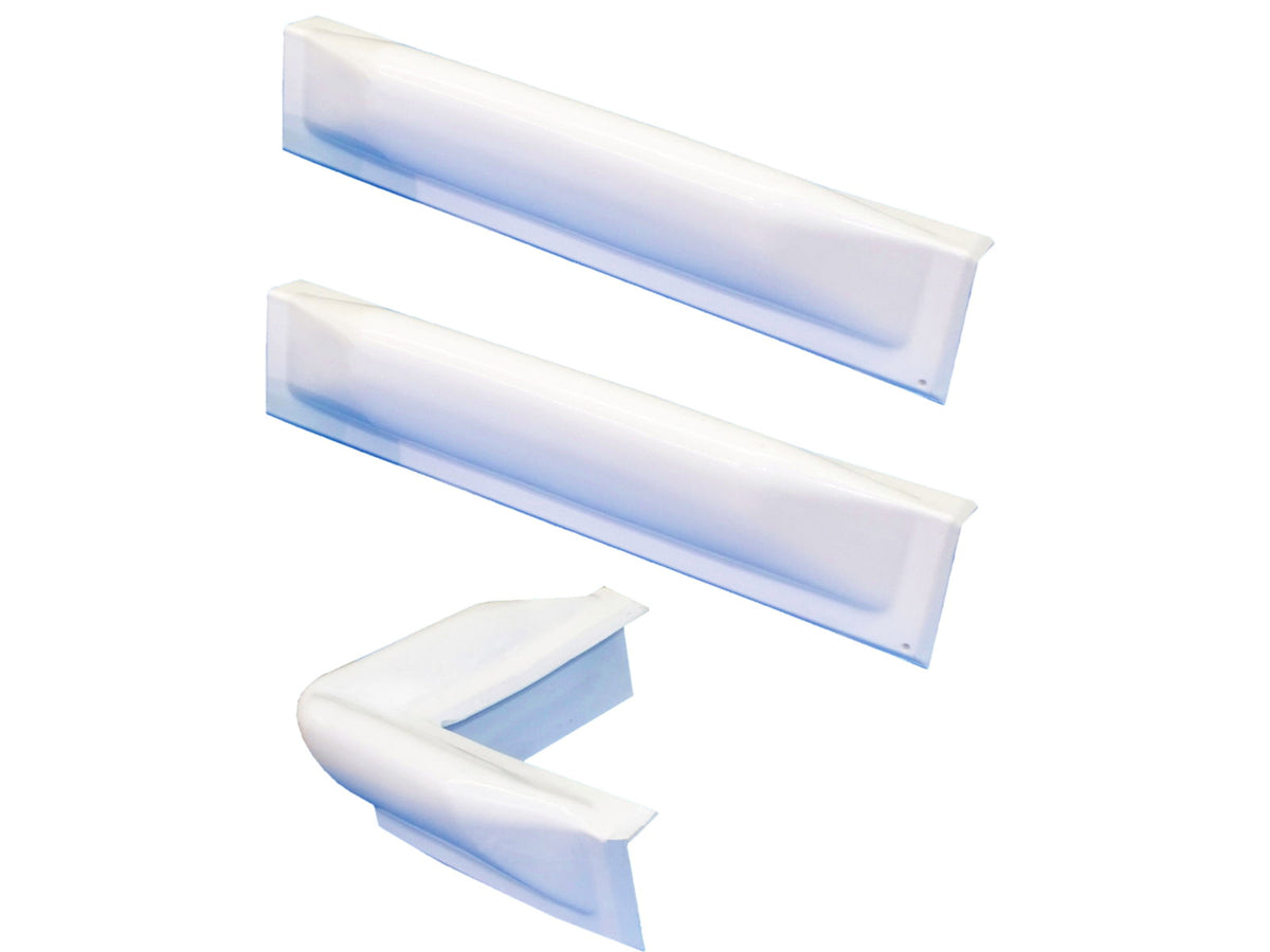 Dock Edge 3 Piece Dock Bumper Kit - 1 Corner Piece 2 18" Straight Pieces 73-100-F
