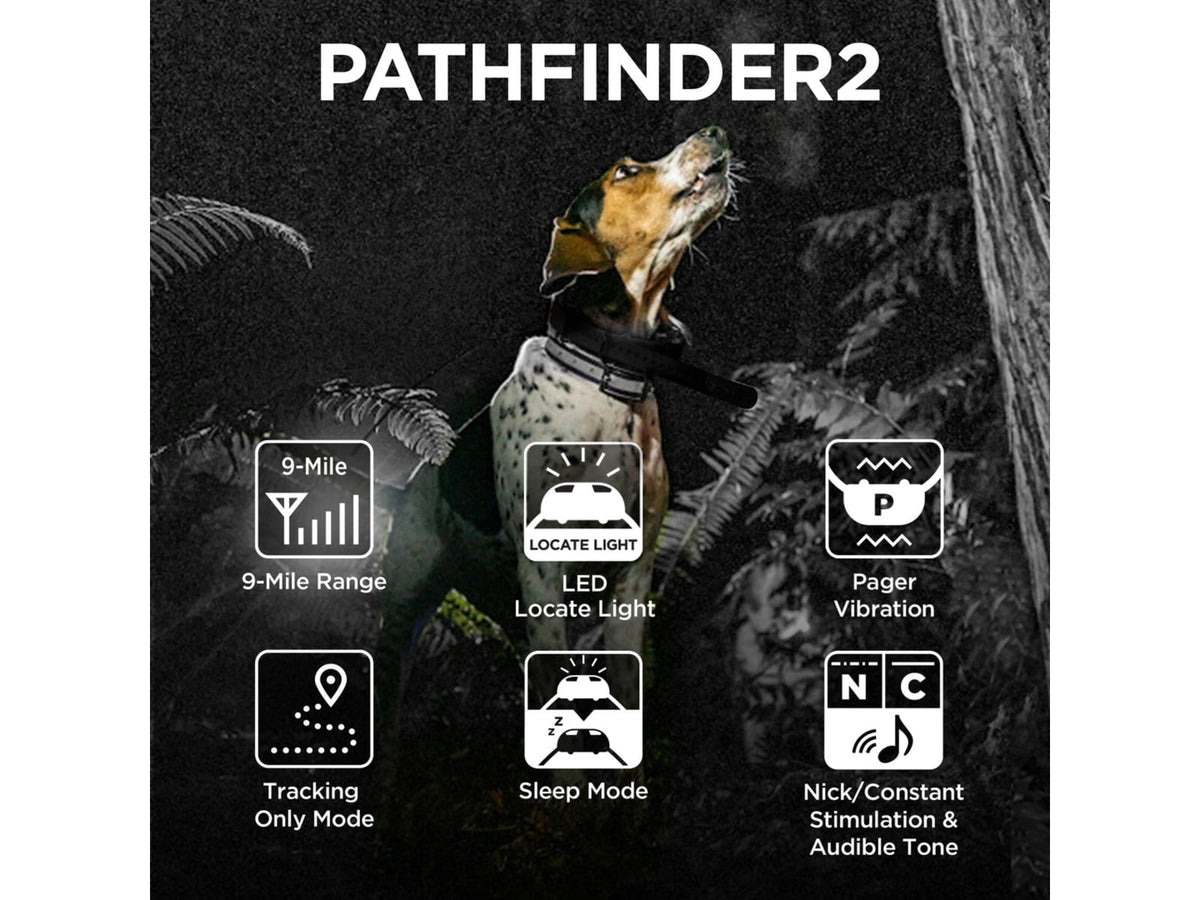 Dogtra Pathfinder2 Additional Receiver Black 1409827