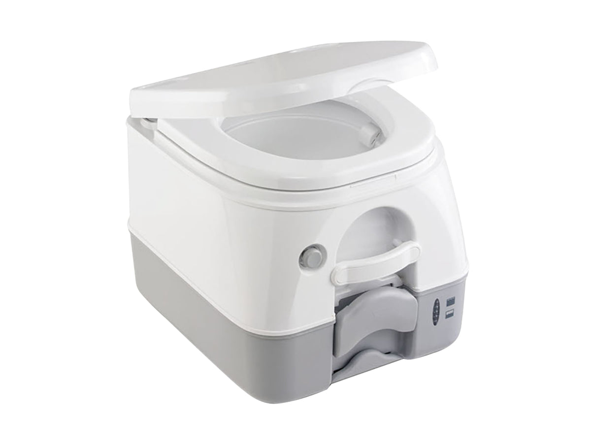 DOMETIC SeaLand 974MSD Portable Toilet 2.6 Gallon - Grey w/Brackets 301197406