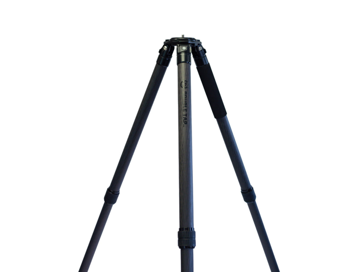 Double Tap Industries Stronghold Carbon Fiber Shooting Tripod Black