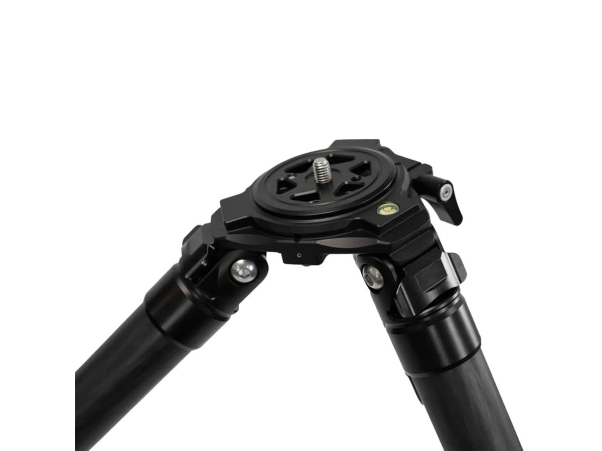 Double Tap Industries Stronghold Carbon Fiber Shooting Tripod Black