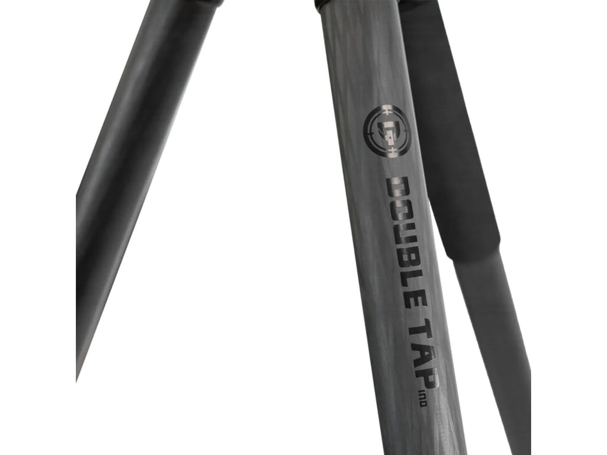 Double Tap Industries Stronghold Carbon Fiber Shooting Tripod Black