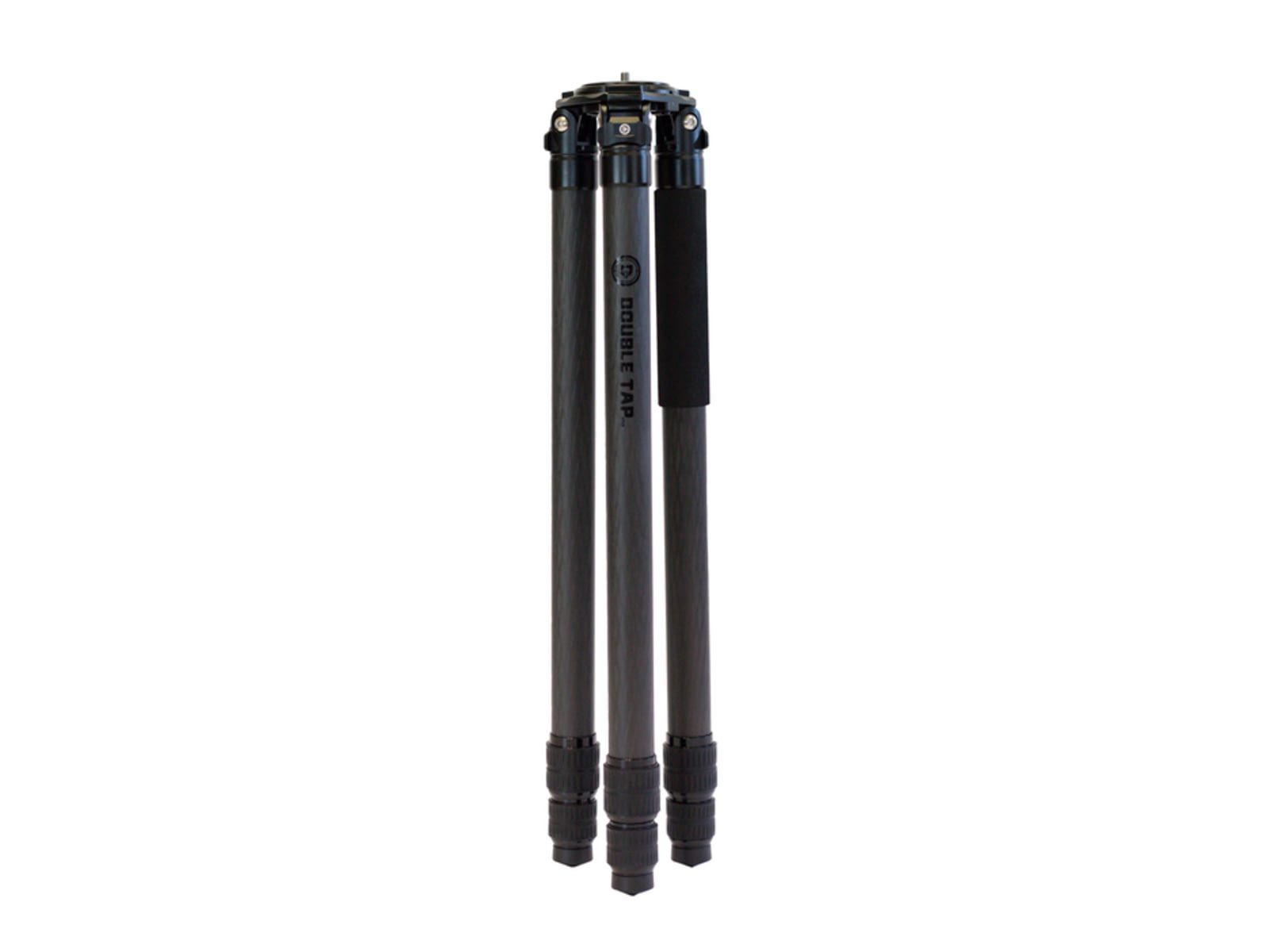 Double Tap Industries Stronghold Carbon Fiber Shooting Tripod Black