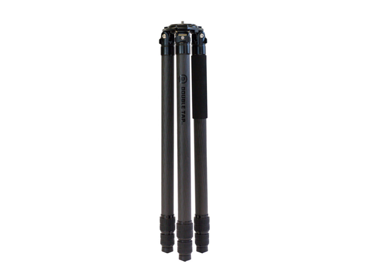 Double Tap Industries Stronghold Carbon Fiber Shooting Tripod Black