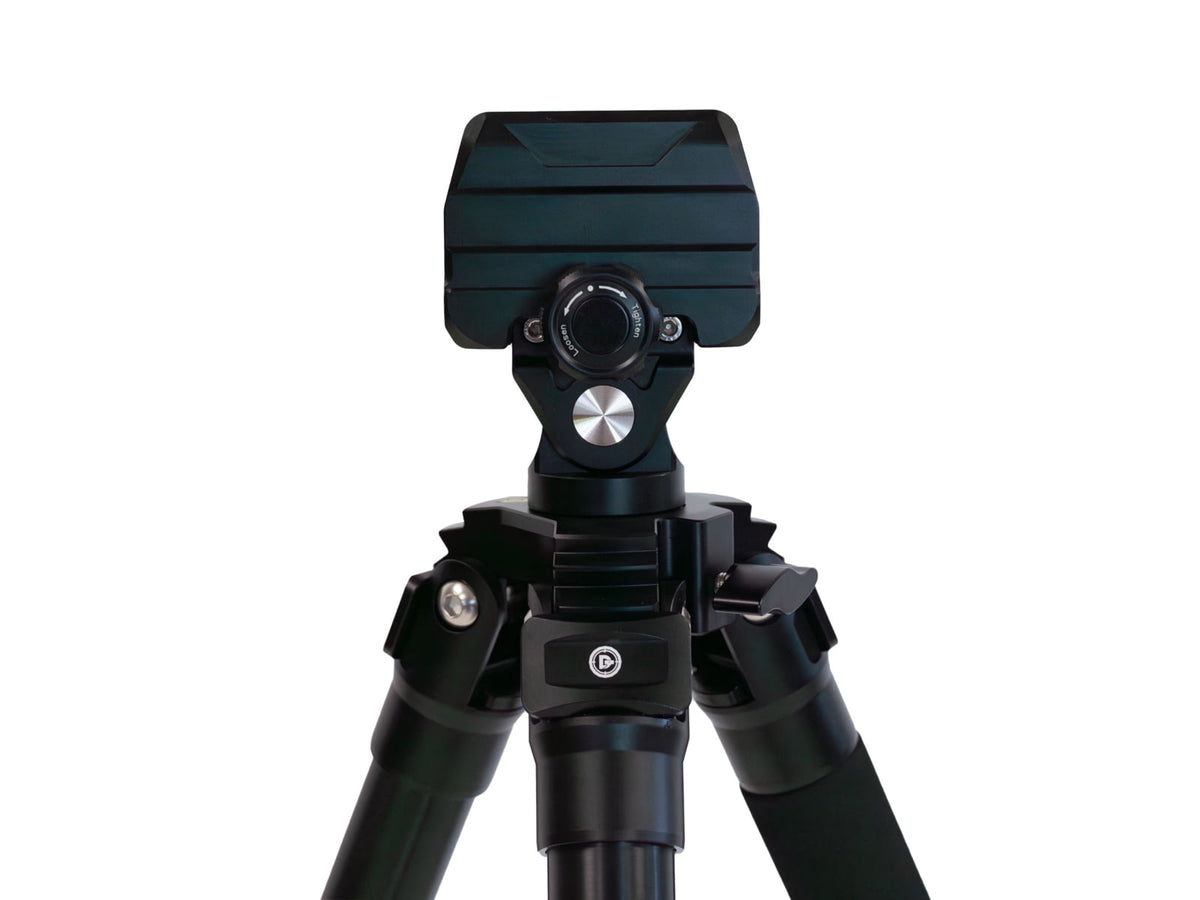 Double Tap Industries Stronghold Lite Aluminum Tripod w/Fixed Saddle Clamp Black 36mm