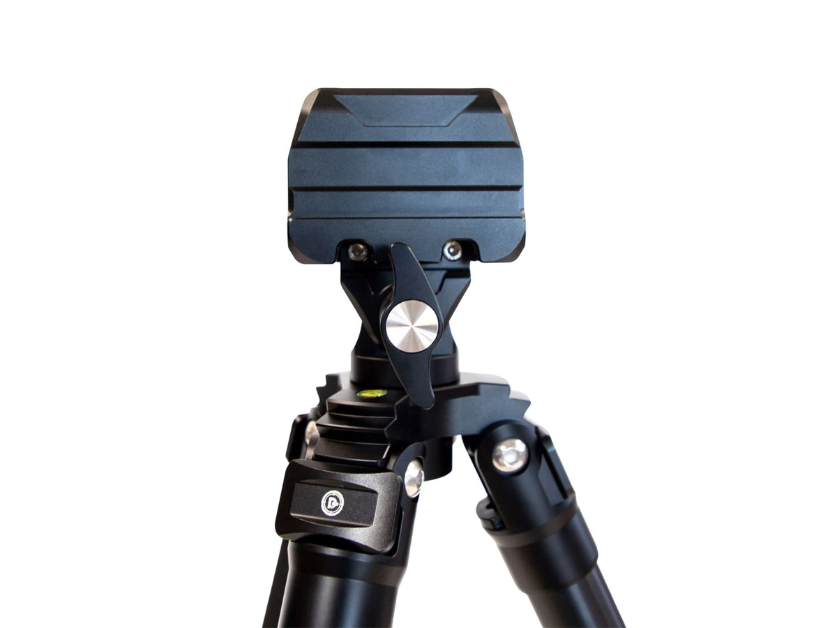 Double Tap Industries Stronghold Lite Aluminum Tripod w/Fixed Saddle Clamp Black 36mm