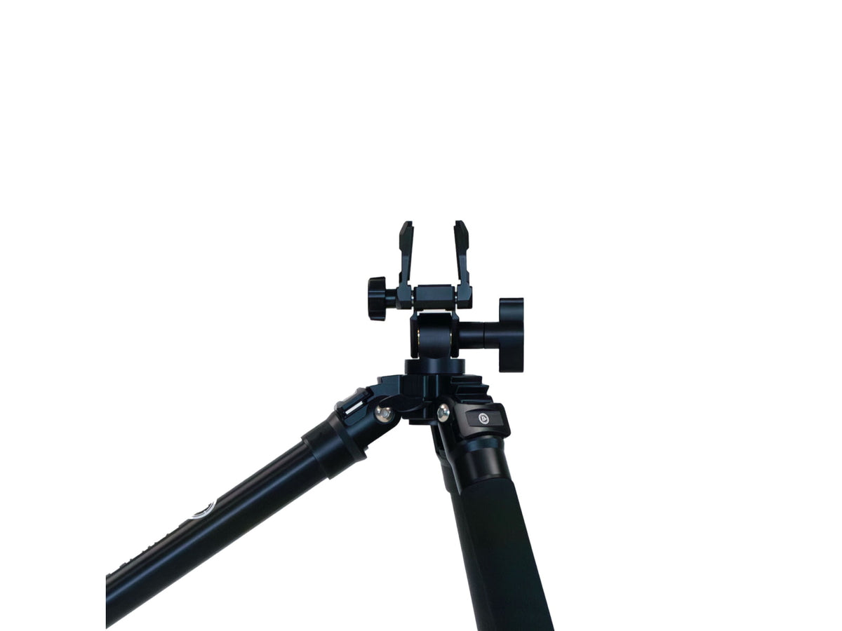 Double Tap Industries Stronghold Lite Aluminum Tripod w/Fixed Saddle Clamp Black 36mm