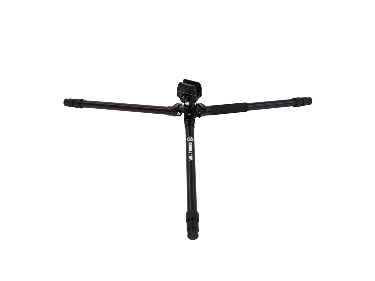 Double Tap Industries Stronghold Lite Aluminum Tripod w/Fixed Saddle Clamp Black 36mm