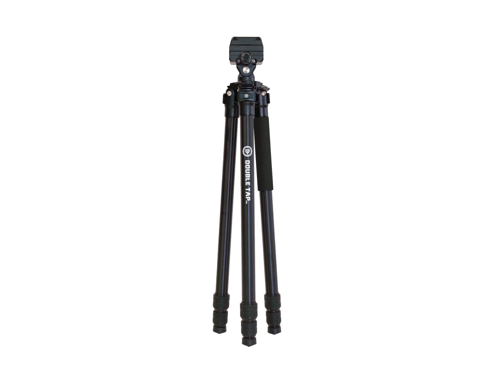 Double Tap Industries Stronghold Lite Aluminum Tripod w/Fixed Saddle Clamp Black 36mm