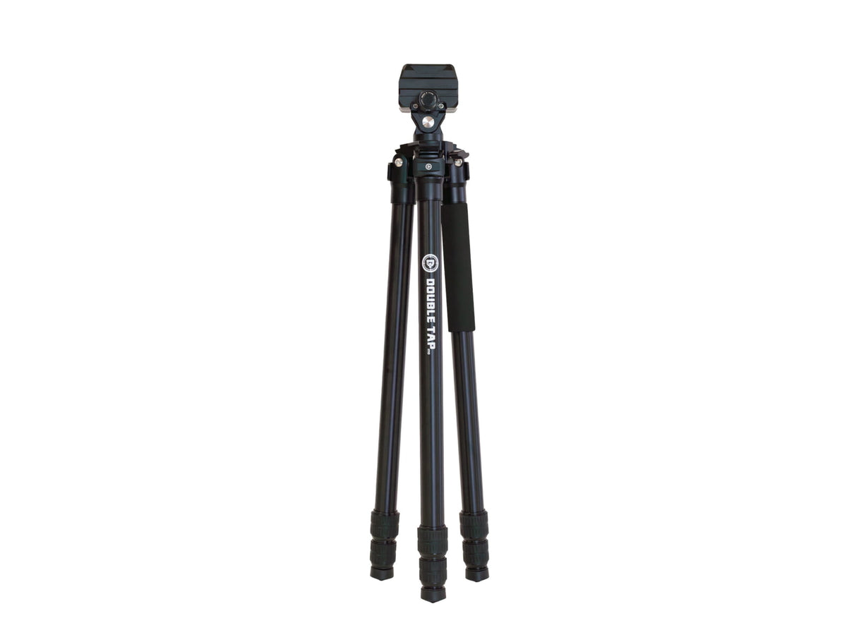 Double Tap Industries Stronghold Lite Aluminum Tripod w/Fixed Saddle Clamp Black 36mm
