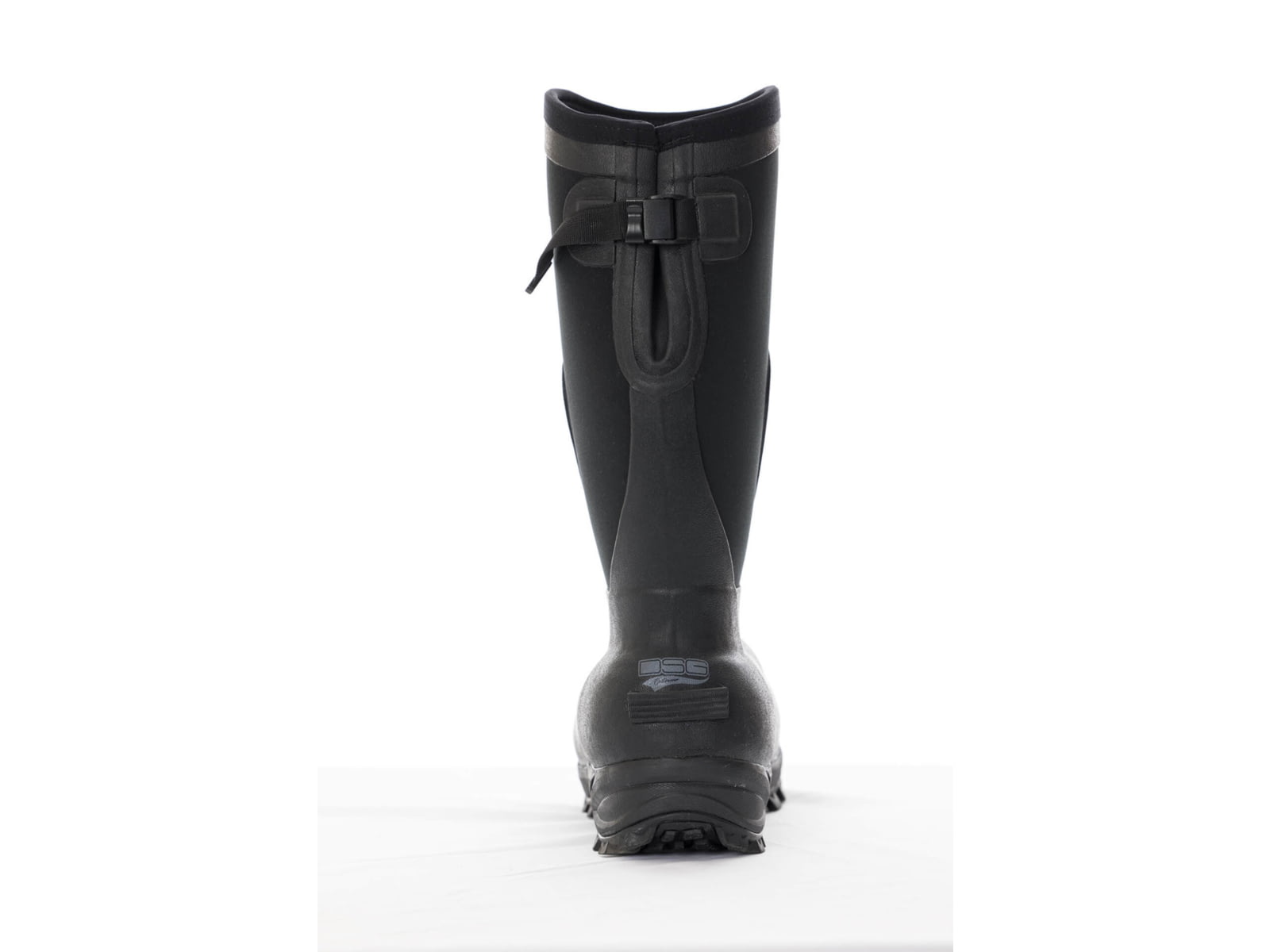 USED DSG Outerwear Rubber Hunting Boot 1200 Grams Black 9