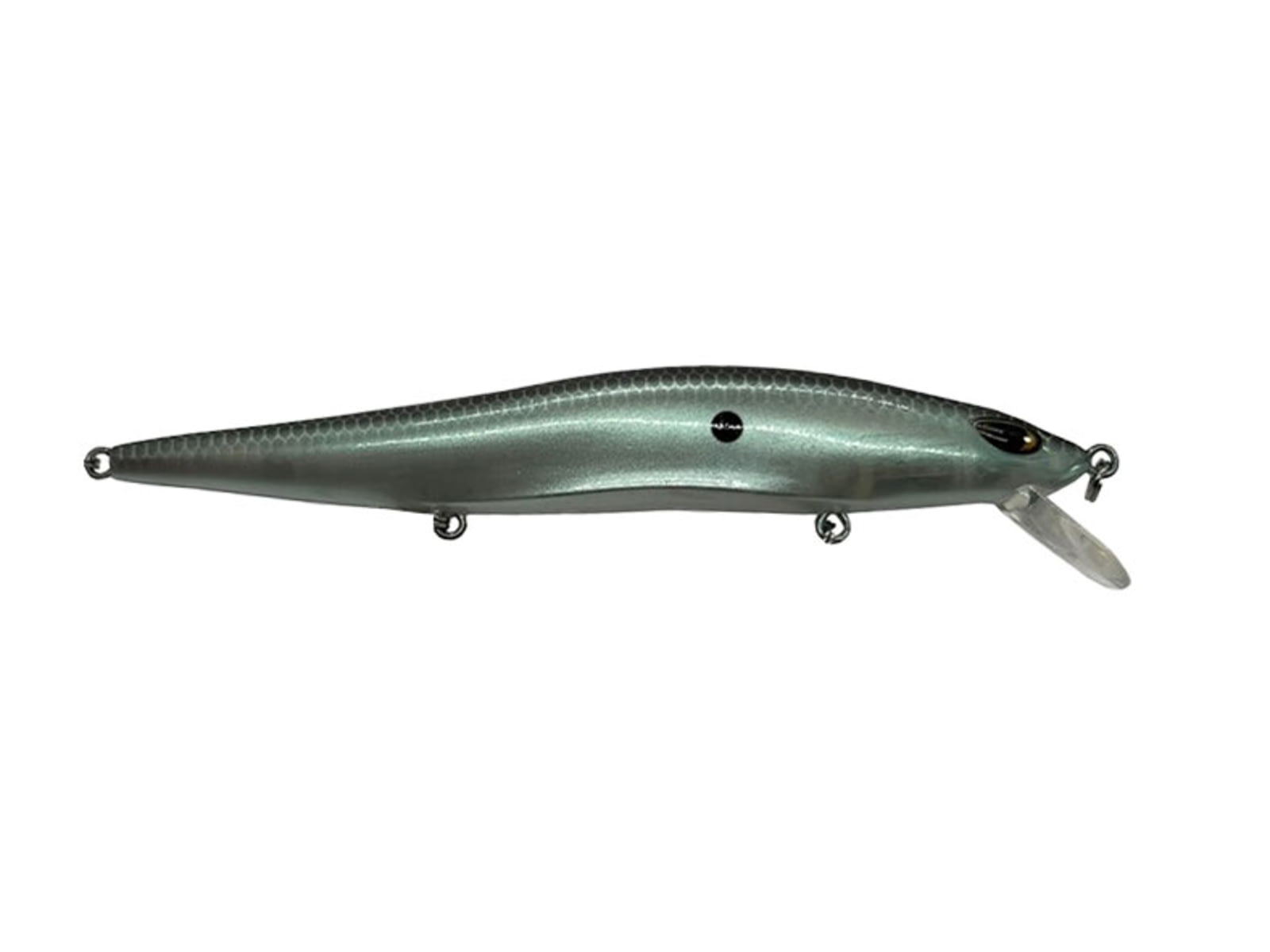 Duckett Fishing BD 115 Suspenfing Jerkbait Green Gizzard Shad 115 mm