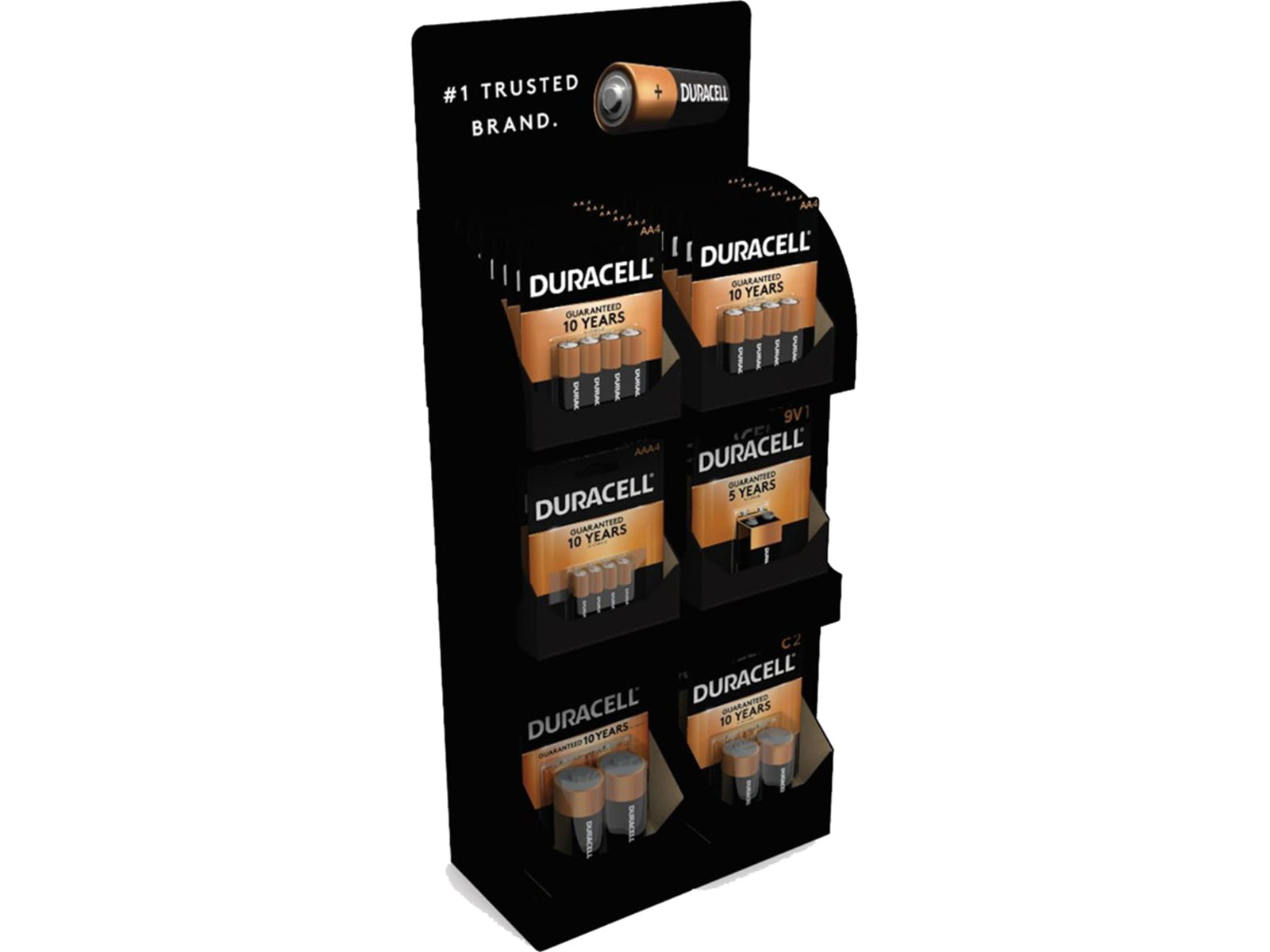 Duracell Coppertop Batteries Counter Display 36 pc. 5003800