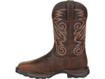 Durango Boot Maverick XP Steel Toe Western Waterproof 11 inch Work Boot - Men's Burly Brown