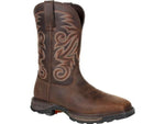 Durango Boot Maverick XP Steel Toe Western Waterproof 11 inch Work Boot - Men's Burly Brown