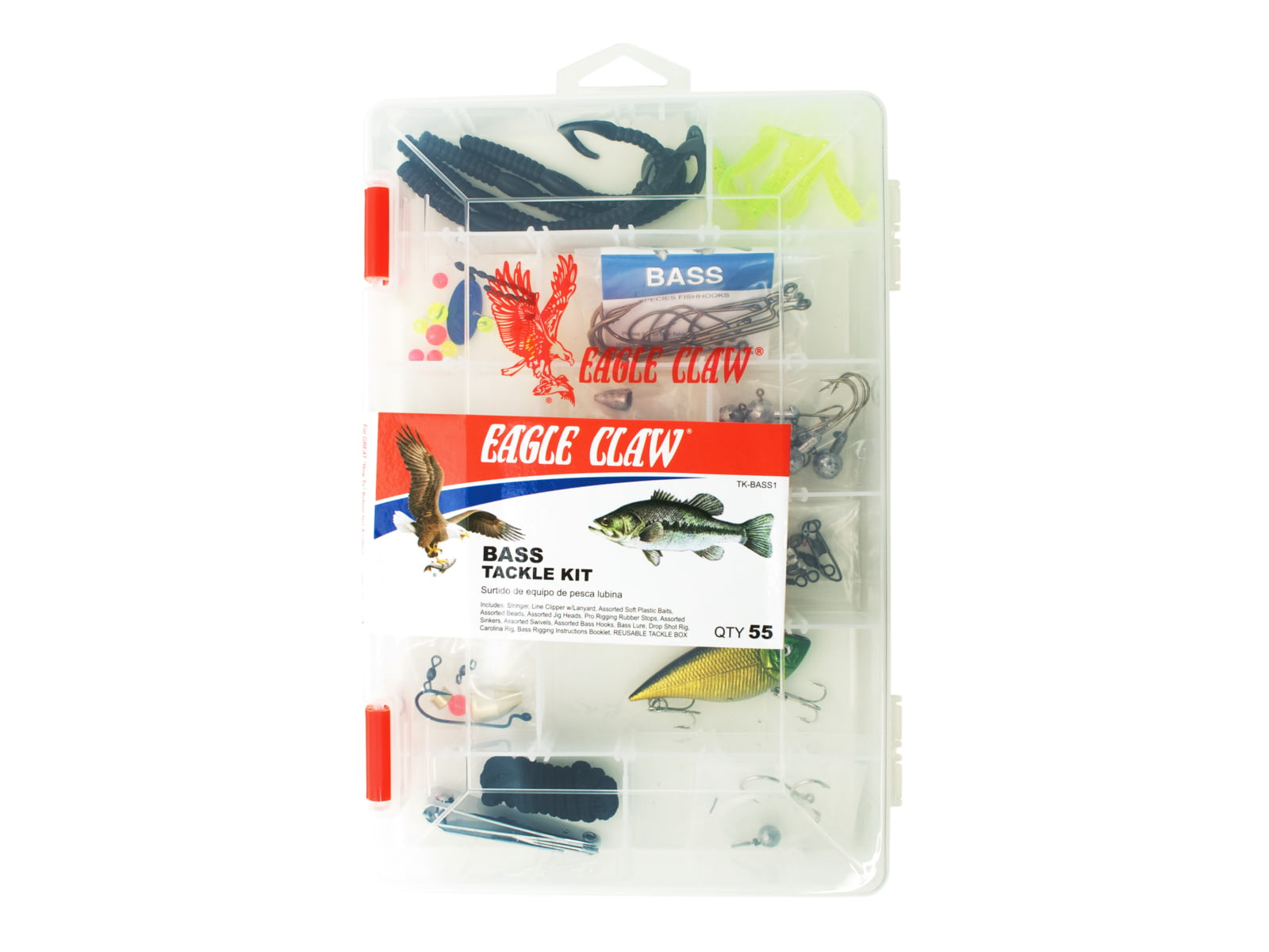 Eagle Claw Bass Tackle Kit TK-BASS1