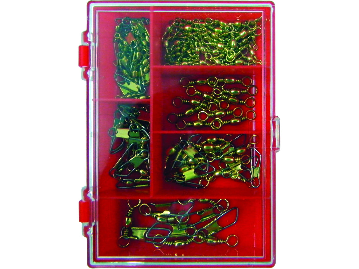 Eagle Claw Eagle Claw Swivel Assortment 106/Pack SWVLASST1