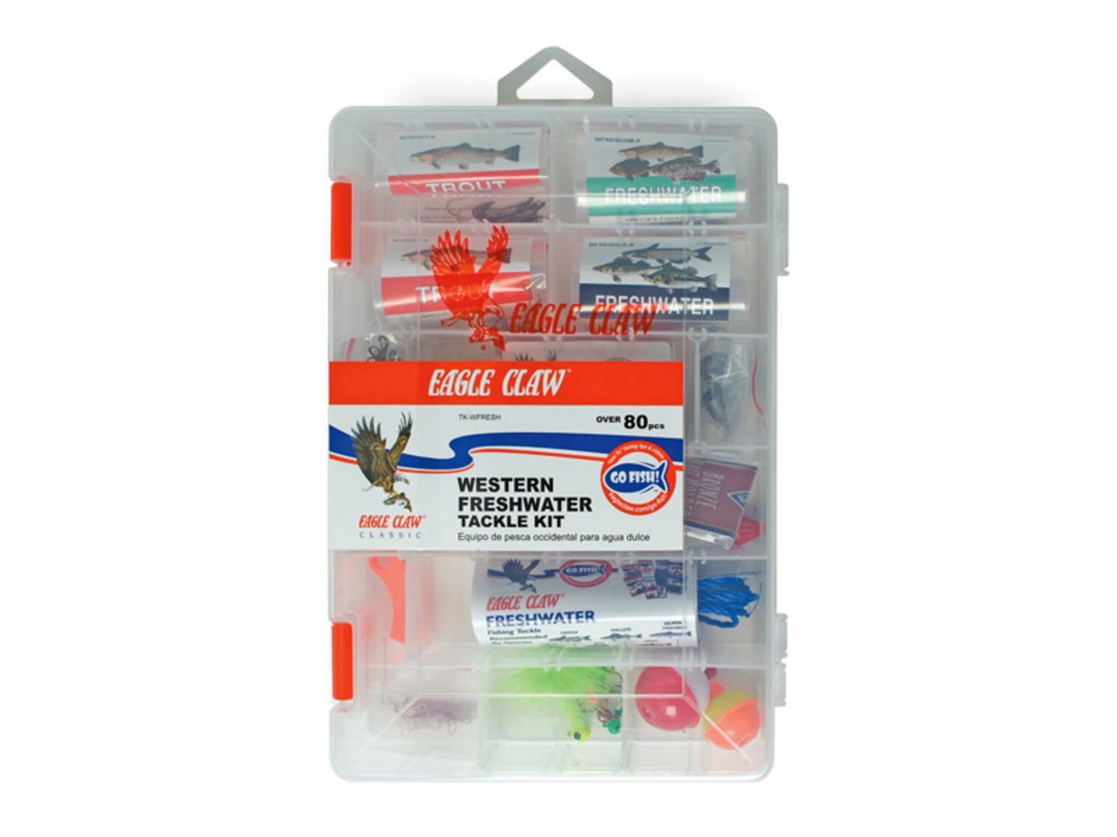 Eagle Claw Western Freshwater Tackle Kit TK-WFRESH