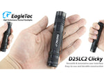 EAGTAC D25LC2 Clicky XML2 U4 LED Flashlight Medium Black 973 lm D25LC2-Clicky-XML2-CW