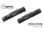 EAGTAC D25LC2 Clicky XML2 U4 LED Flashlight Medium Black 973 lm D25LC2-Clicky-XML2-CW