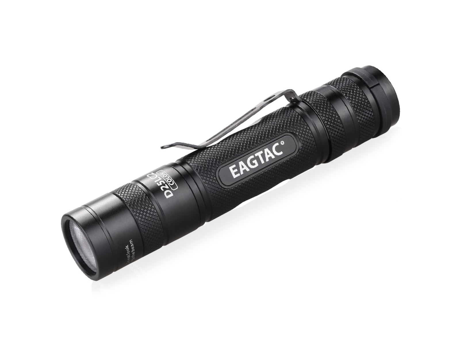 Eagtac D25LC2 Color Flashlight XM-L COLOR LED White-331lm Red-120lm Royal blue-45lm Green-240lm Black D25LC2-XML-COLOR