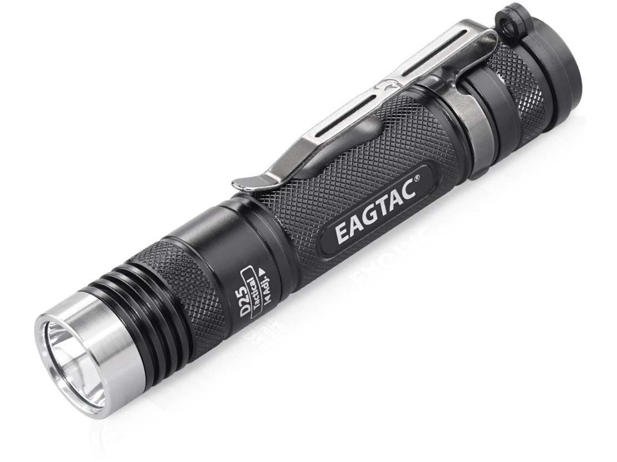 EAGTAC D25LC2 Tactica XML2 U4 LED Flashlight Medium Black 1374 lm D25LC2-Tactical-XML2-CW