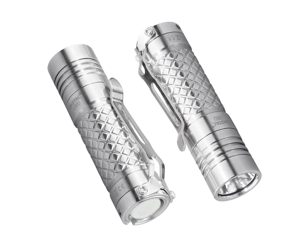 EAGTAC D3C RC Ti Flashlight Luminus SST20 CRI-95 4000K NW LED 510lm Silver