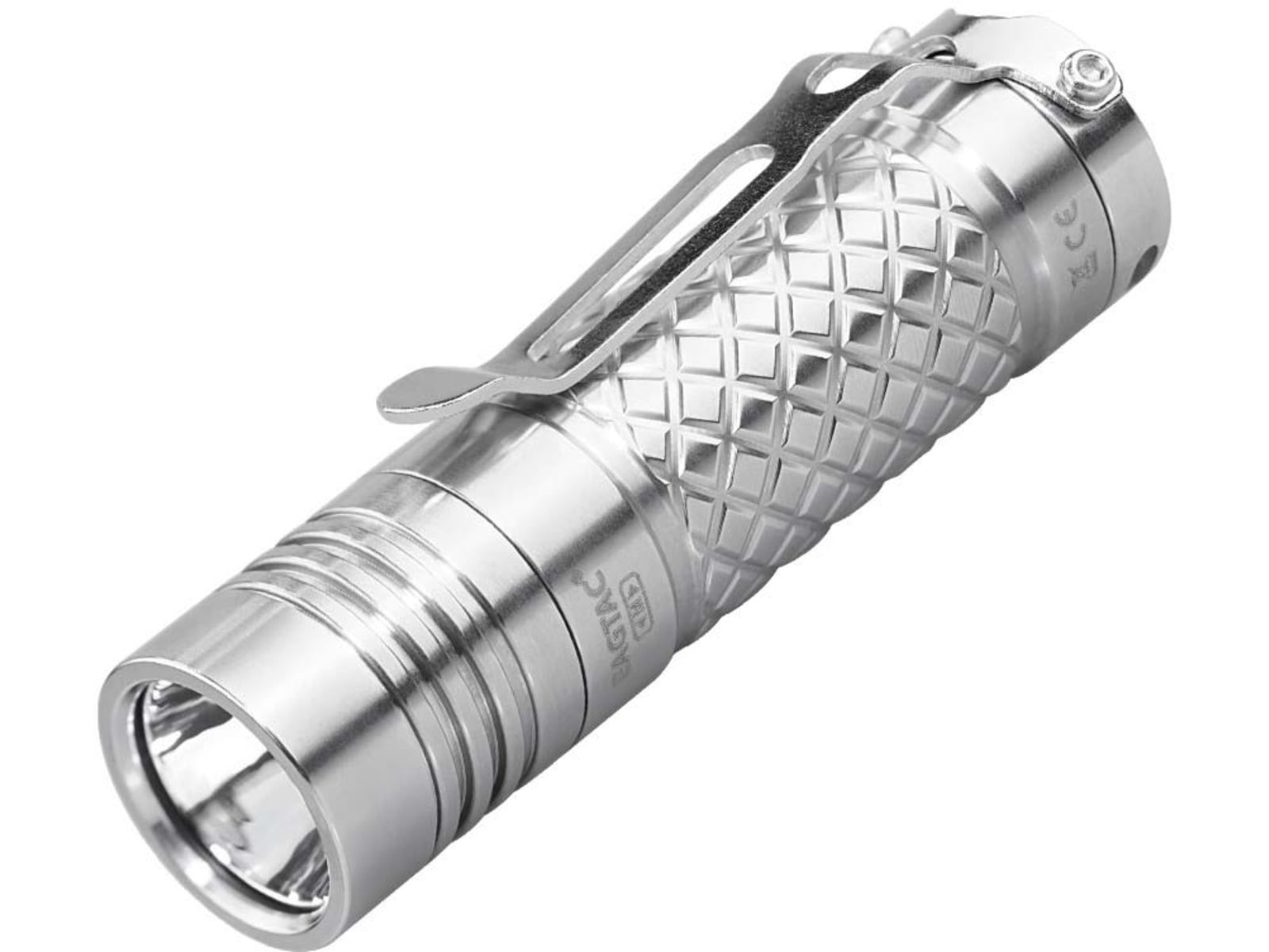 EAGTAC D3C RC Ti Flashlight Luminus SST20 CRI-95 4000K NW LED 510lm Silver