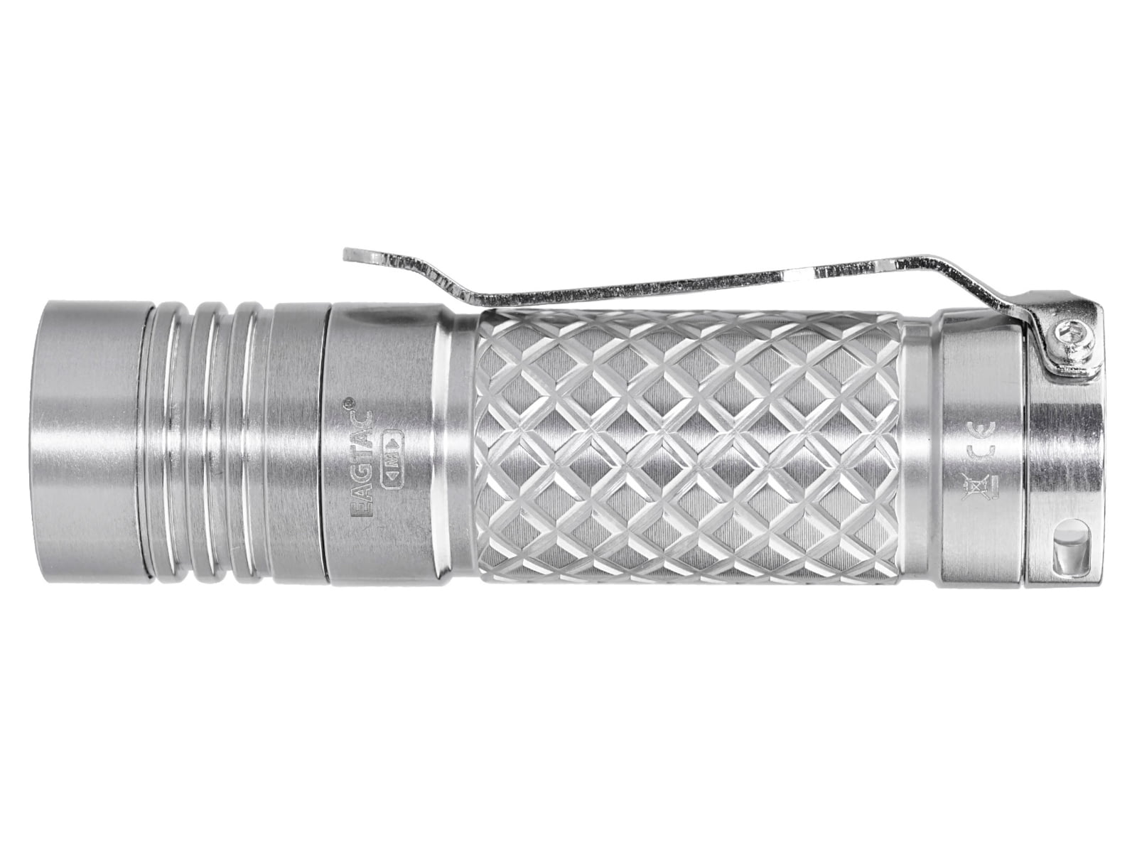 EAGTAC D3C RC TI Flashlight XM-L2 U4 CW LED 800lm Silver