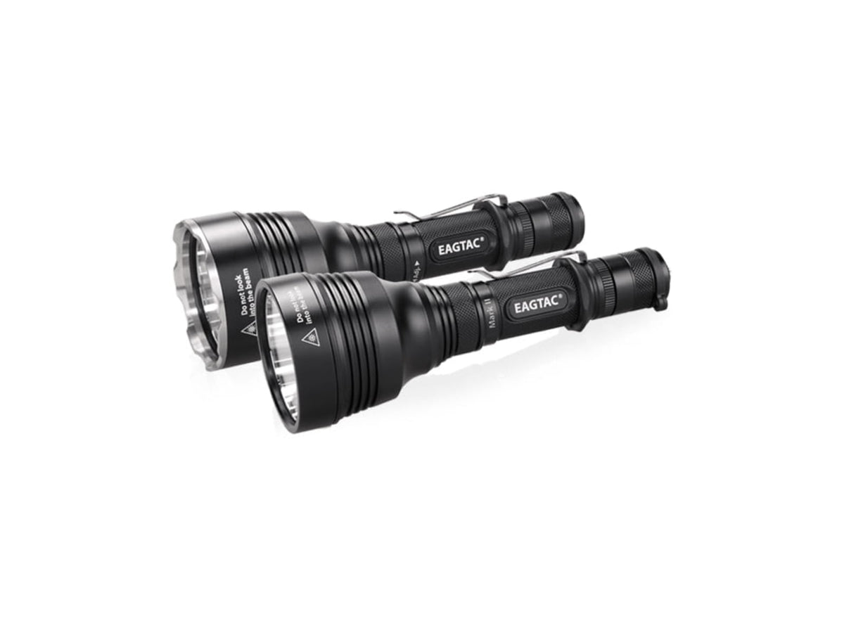 EAGTAC M25C2 Flashlight Kit XM-L2 CW U2 LED 1180lm Black