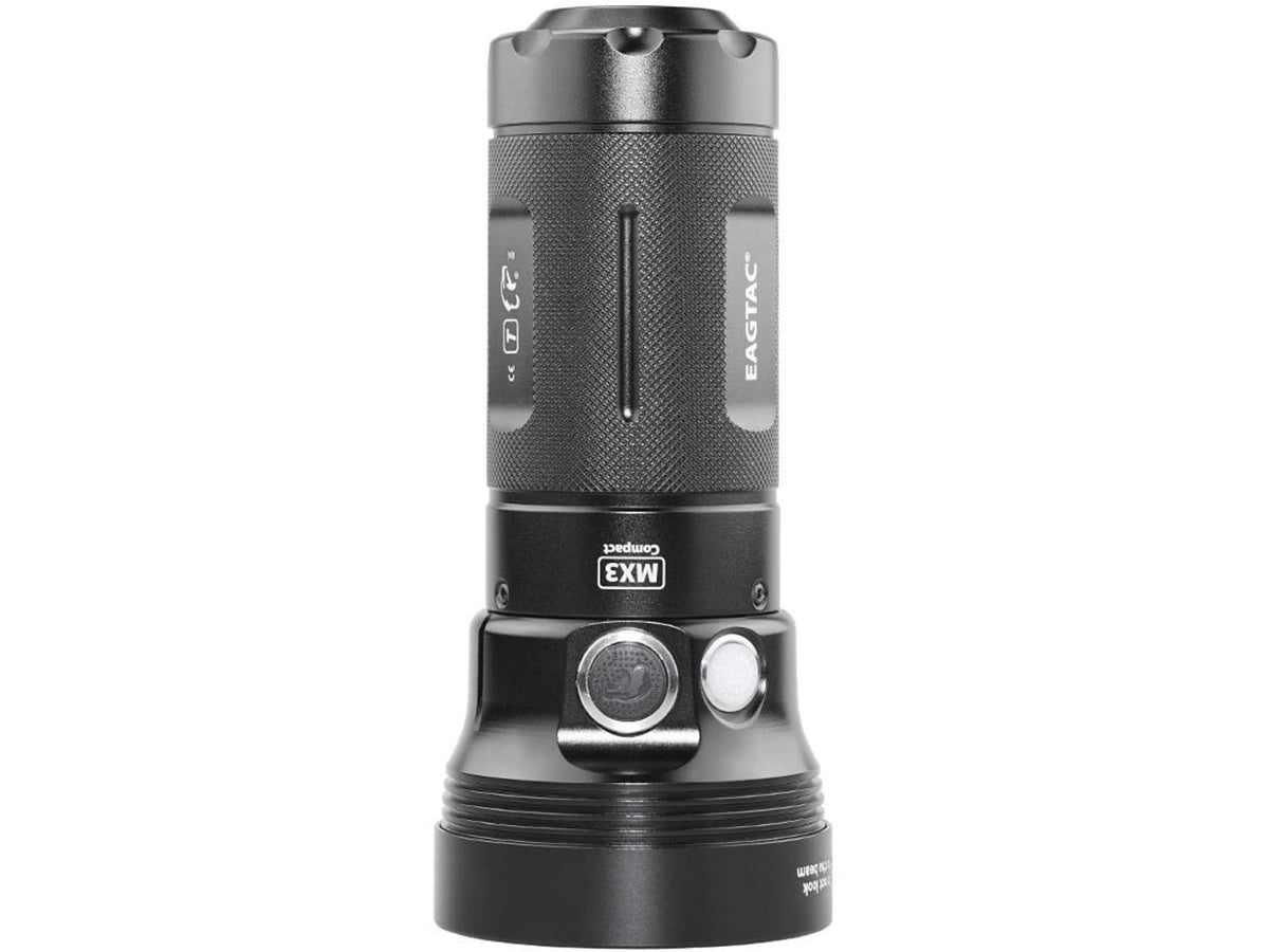 EAGTAC MX30L3 Base Flashlight XH-P50 J4 CW LED 3000lm Black MX30L3-XHP50-BASE-CW
