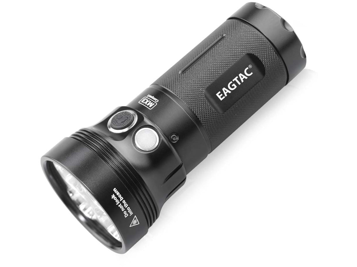 EAGTAC MX30L3 Base Flashlight XH-P50 J4 CW LED 3000lm Black MX30L3-XHP50-BASE-CW