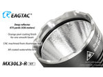 EAGTAC MX30L3-R Base Flashlight XHP70 N2 NW LED 4322lm Black MX30L3R-XHP70-BASE-NW