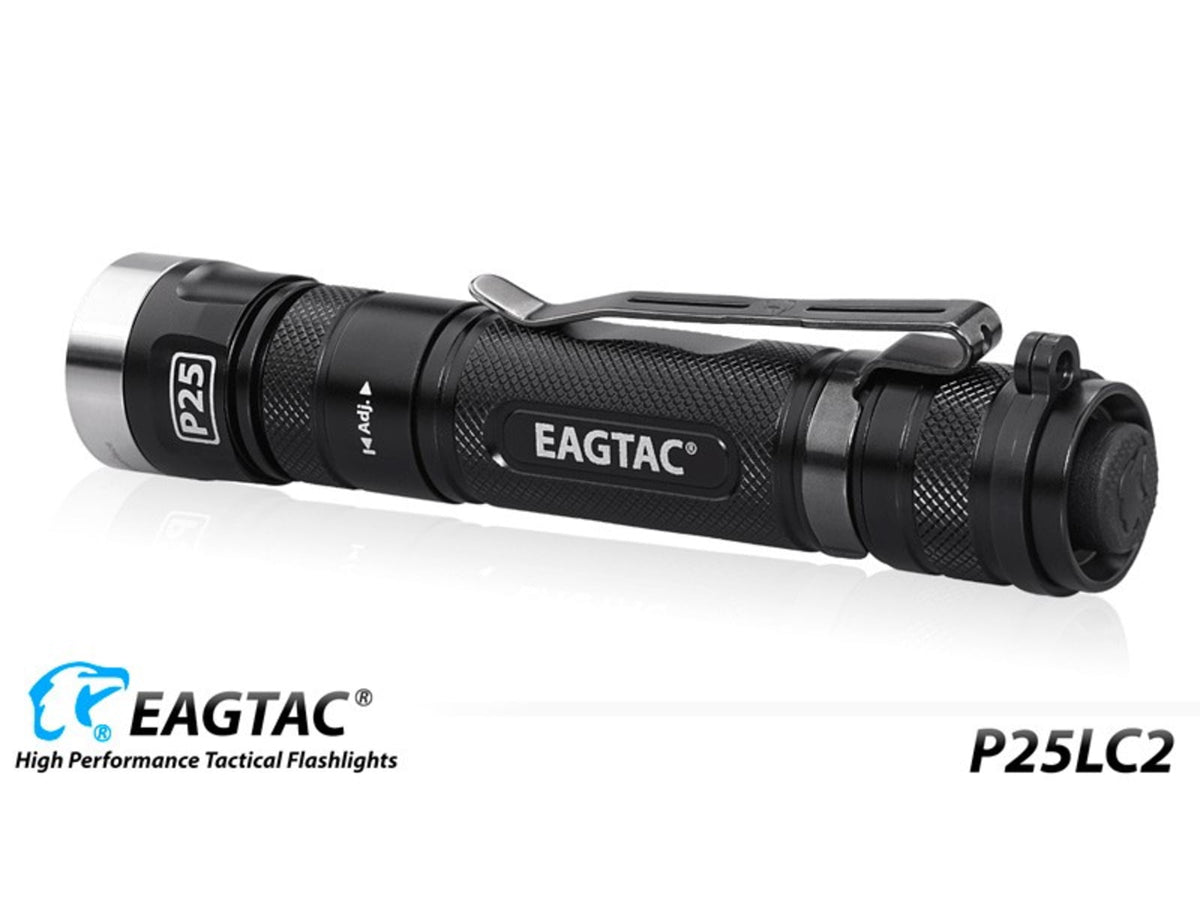 EAGTAC P25LC2 Flashlight XP-L HI V3 CW LED 1160lm Black