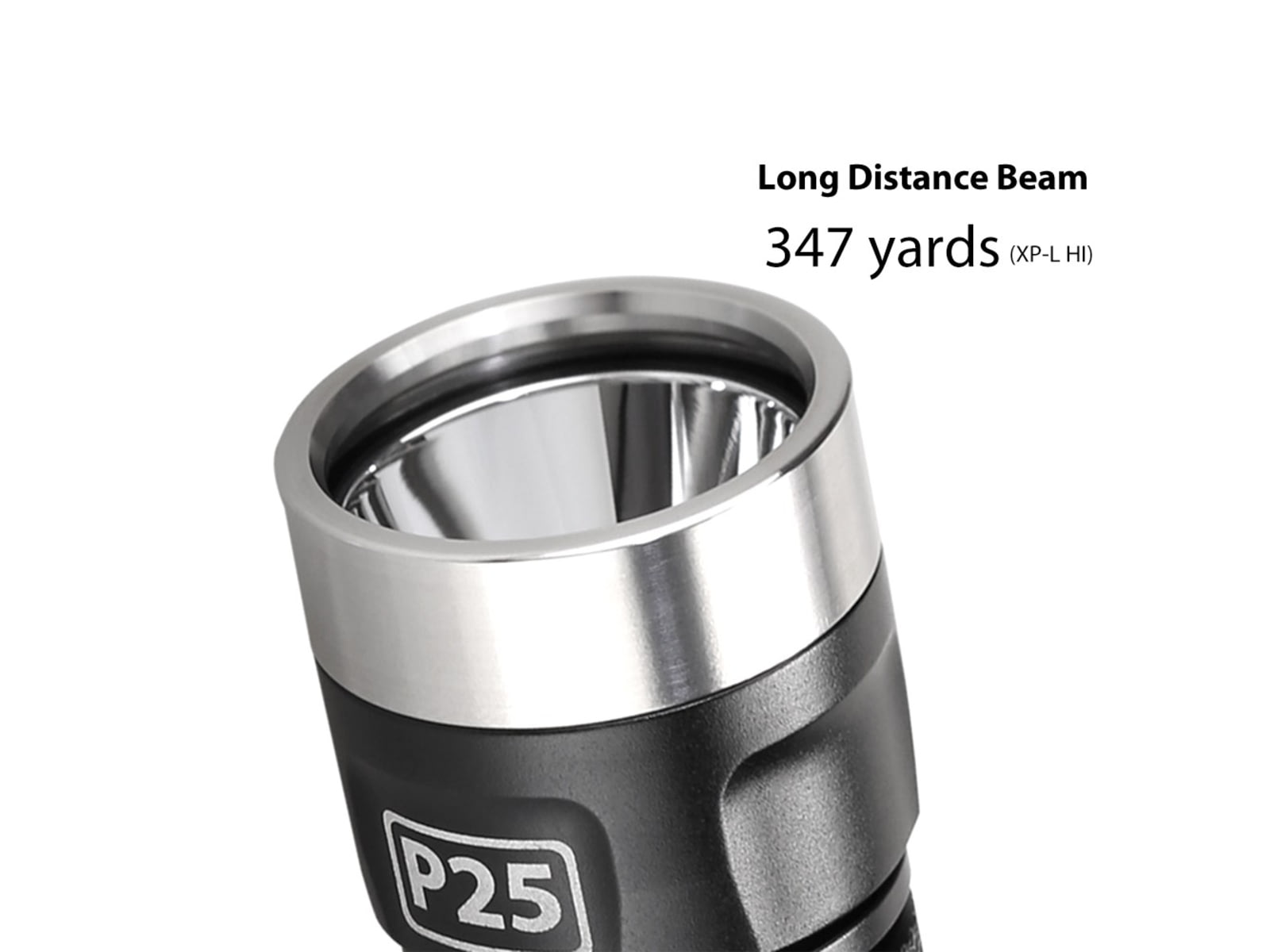 EAGTAC P25LC2 Flashlight XP-L HI V3 CW LED 1160lm Black