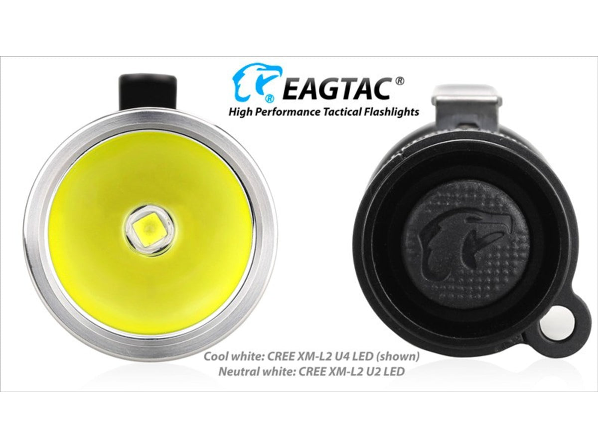 EAGTAC P25LC2 Flashlight XP-L HI V3 CW LED 1160lm Black
