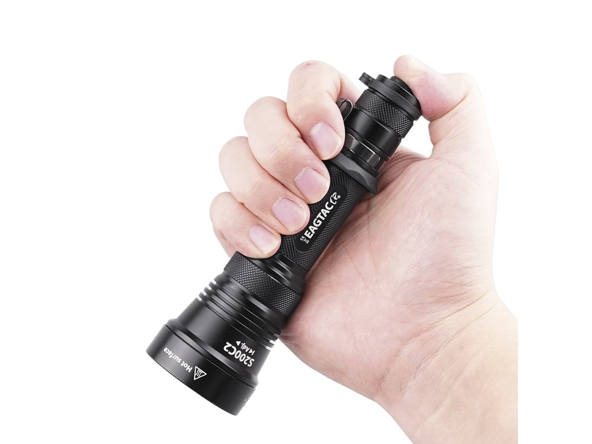 EAGTAC S200C2 Flashlight XM-L2 U4 CW LED 1278lm Black