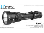 EAGTAC S200C2 Flashlight XM-L2 U4 CW LED 1278lm Black