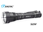 EAGTAC S25V Flashlight CSLPM1 CW LED 1200lm Black S25V-CSLPM1-CW