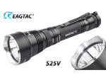 EAGTAC S25V Flashlight CSLPM1 CW LED 1200lm Black S25V-CSLPM1-CW